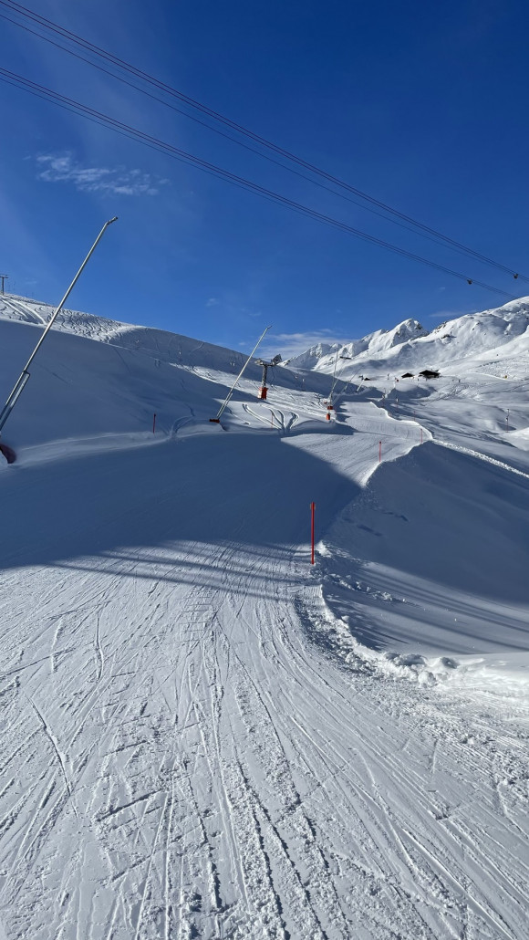 Derselbe Blick, nur nach oben