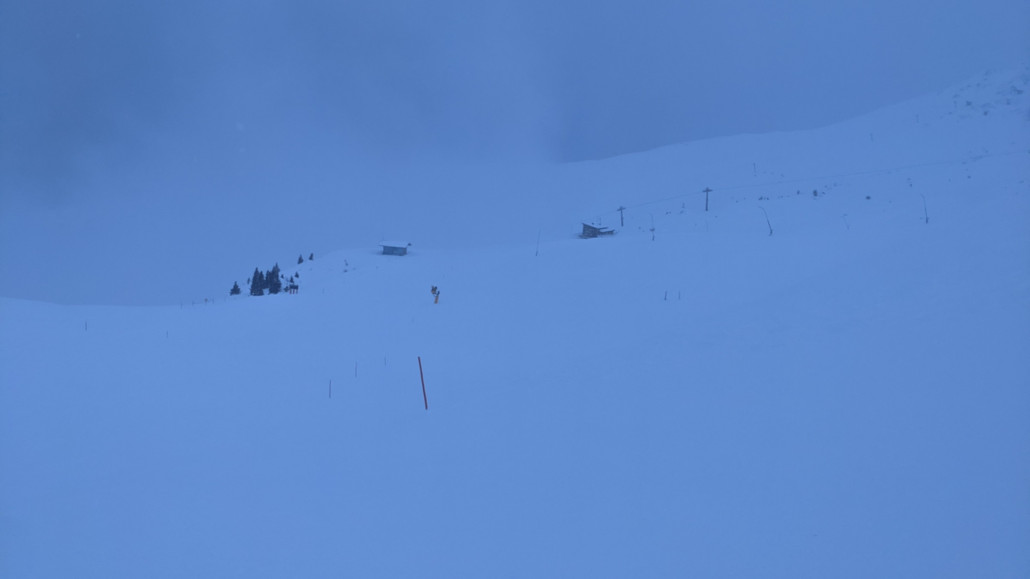 Am Montag etwas Regen bis auf ca 1500 m