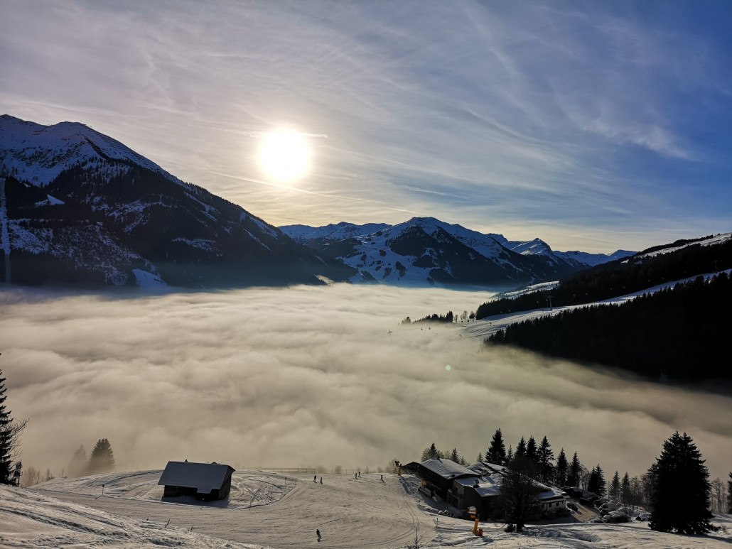 Geniale Stimmung mit dem Nebel