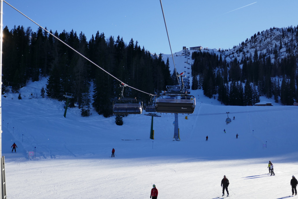 Trasse im unteren Bereich