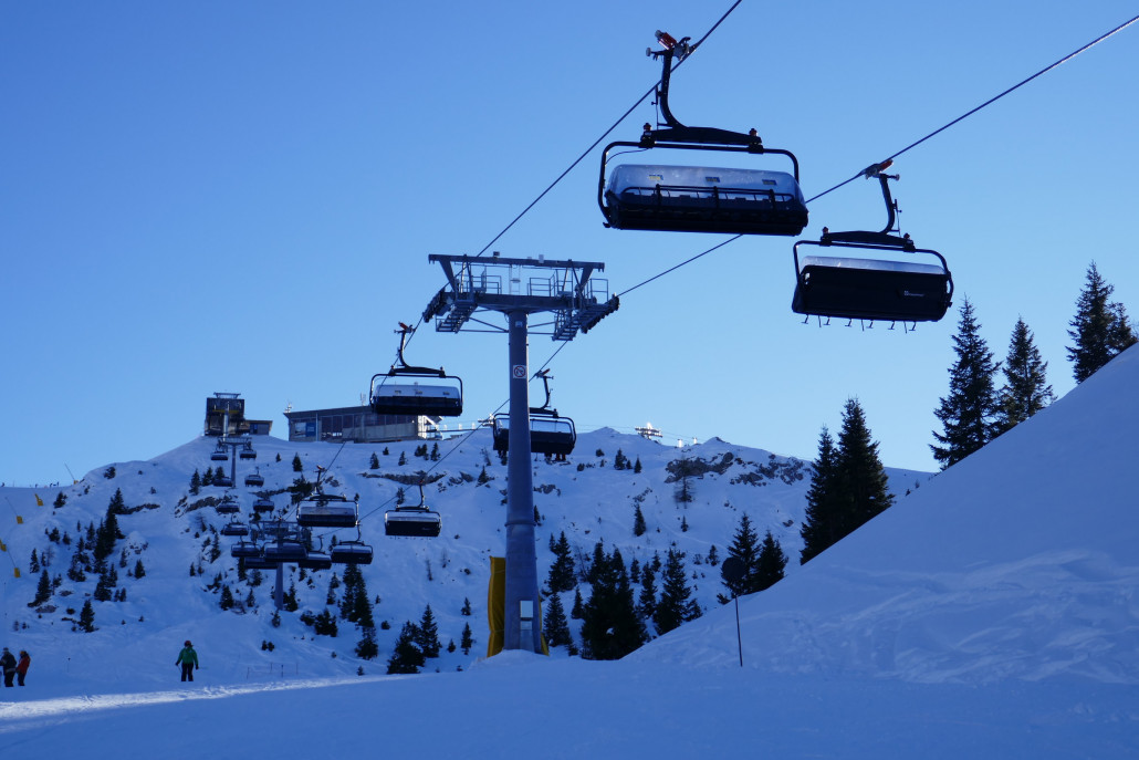 Trasse im oberen Bereich