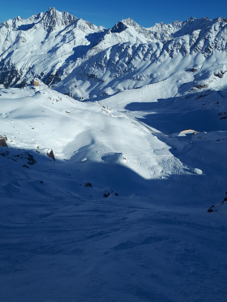 Der untere Abschnitt bis zur Skibrücke