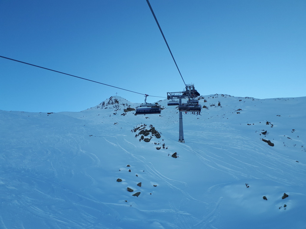 Trasse auf bisher unerschlossenenem Geleände