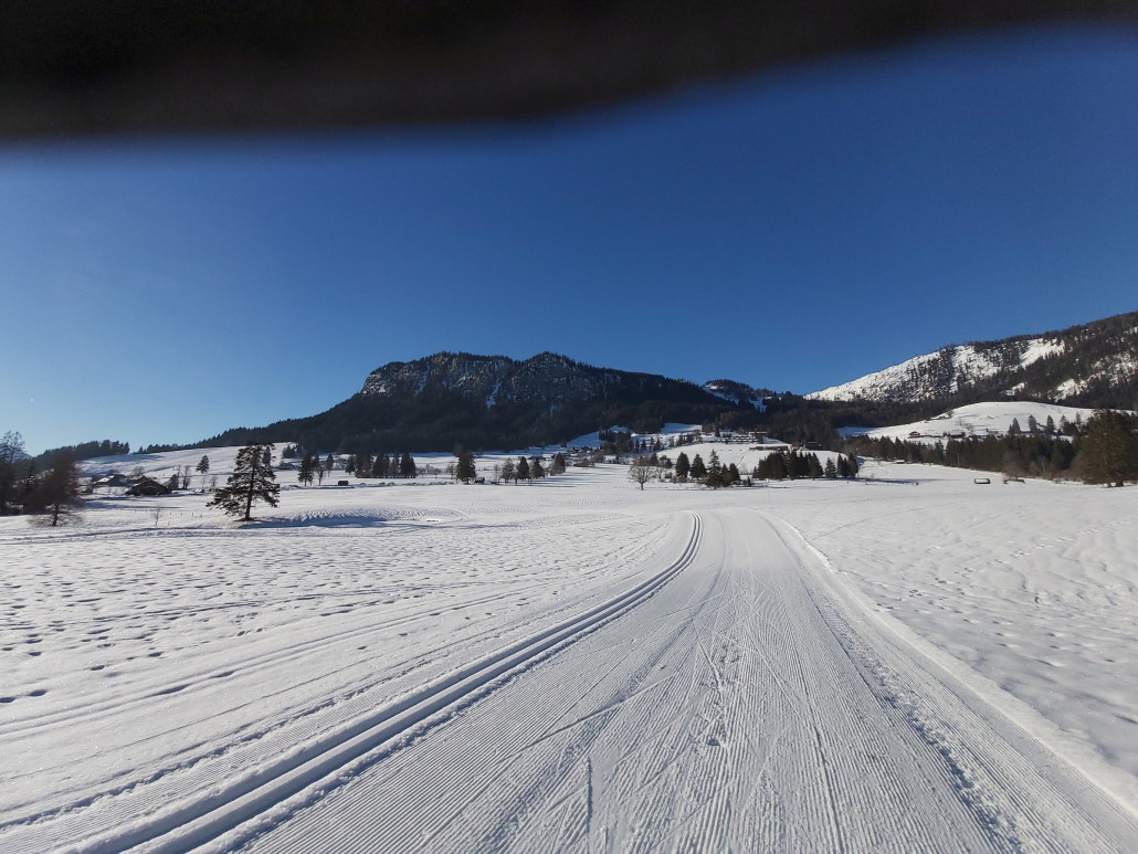 Und schon wieder heim. Nach dem essen ging es schon runter.