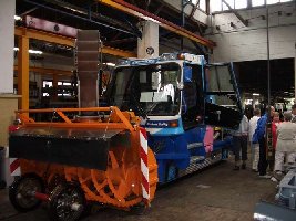 neue Schneefräse der Zugspitzbahn