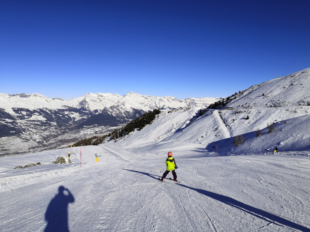 Eine meiner Lieblingspisten am heutigen Tag.