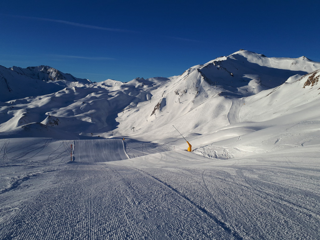 Start aus Samnaun aus heute