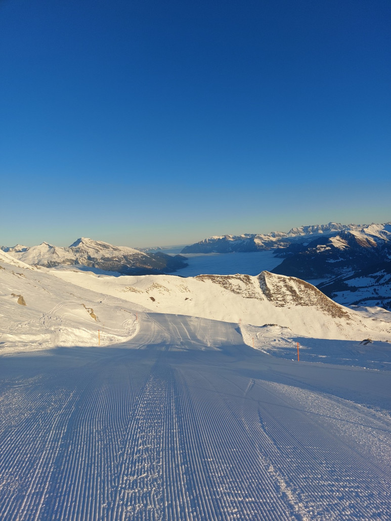 die kurze Ruhe vor dem Sturm am Stätzerhorn
