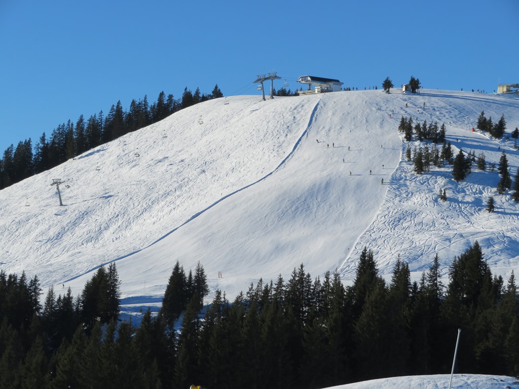 Piste an der Kummeralmbahn