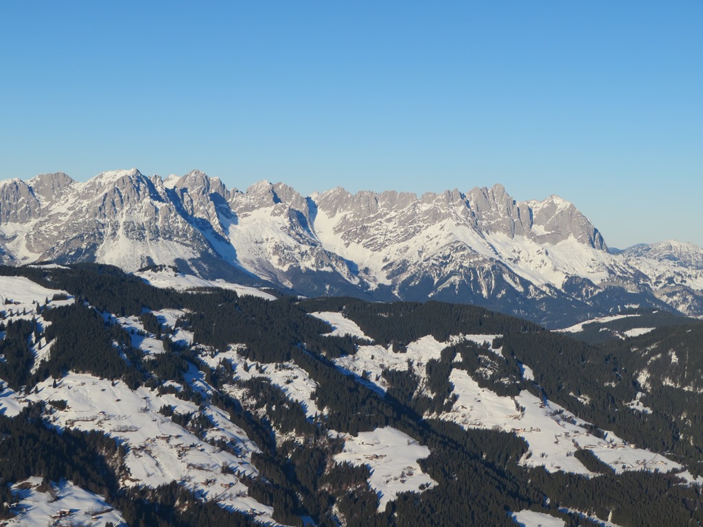 Wilder Kaiser von der Choralpe