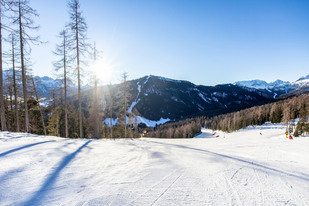 Morgens geht's los an der Sponata.