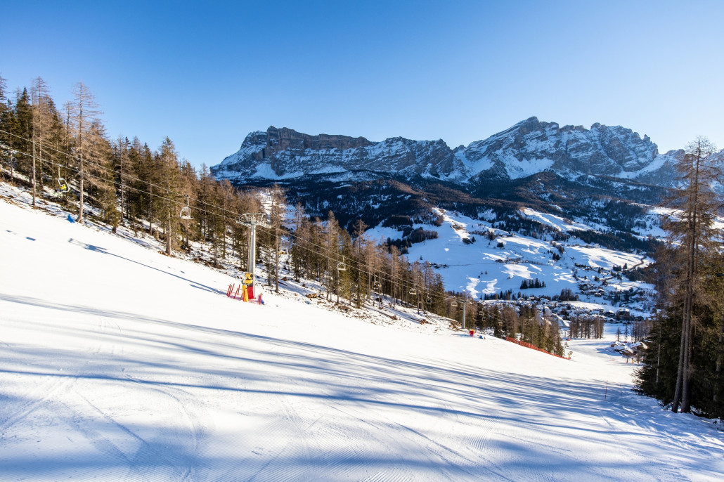 Auf der Garenaccia macht das Skifahren doch schon richtig Laune.