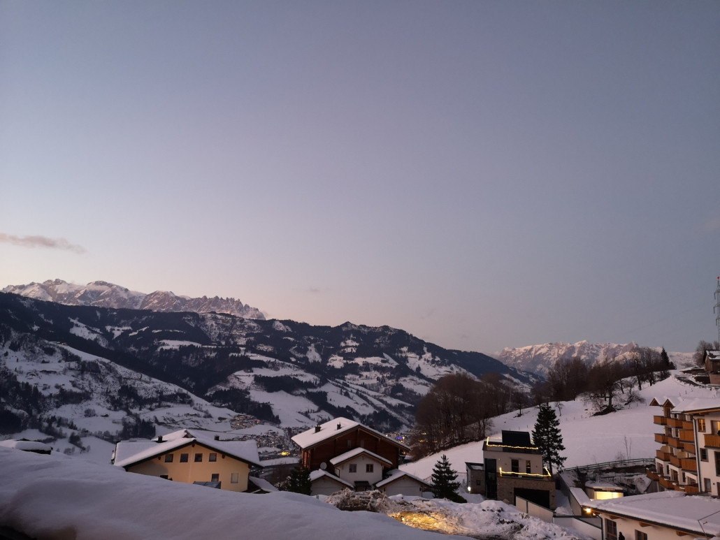 Ausblick aus der Unterkunft