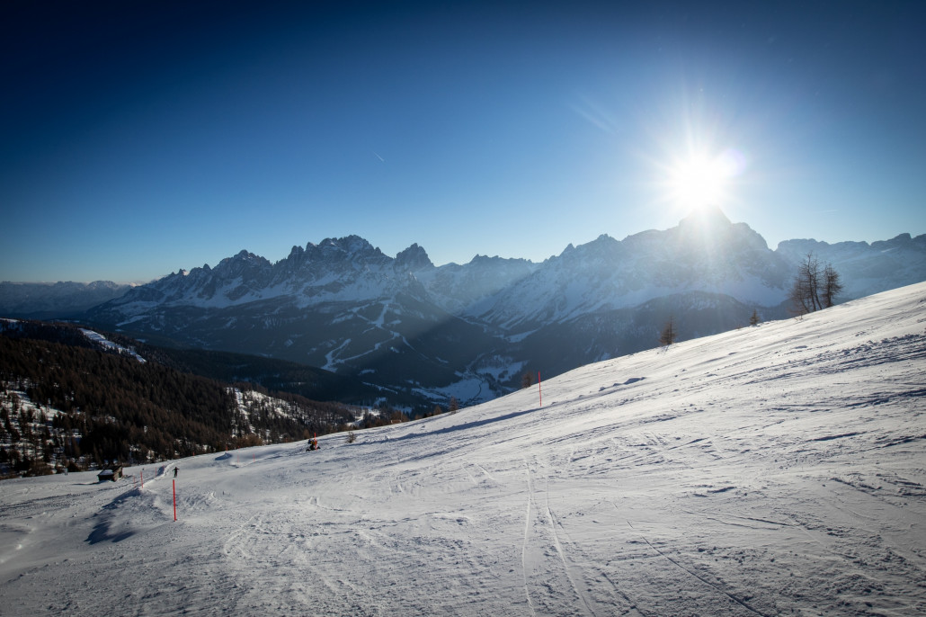 Abendliche Stimmung auf der 12b.