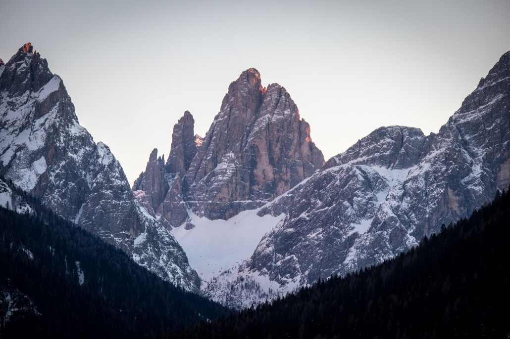 Der Zwölferkogl im Abendlicht.