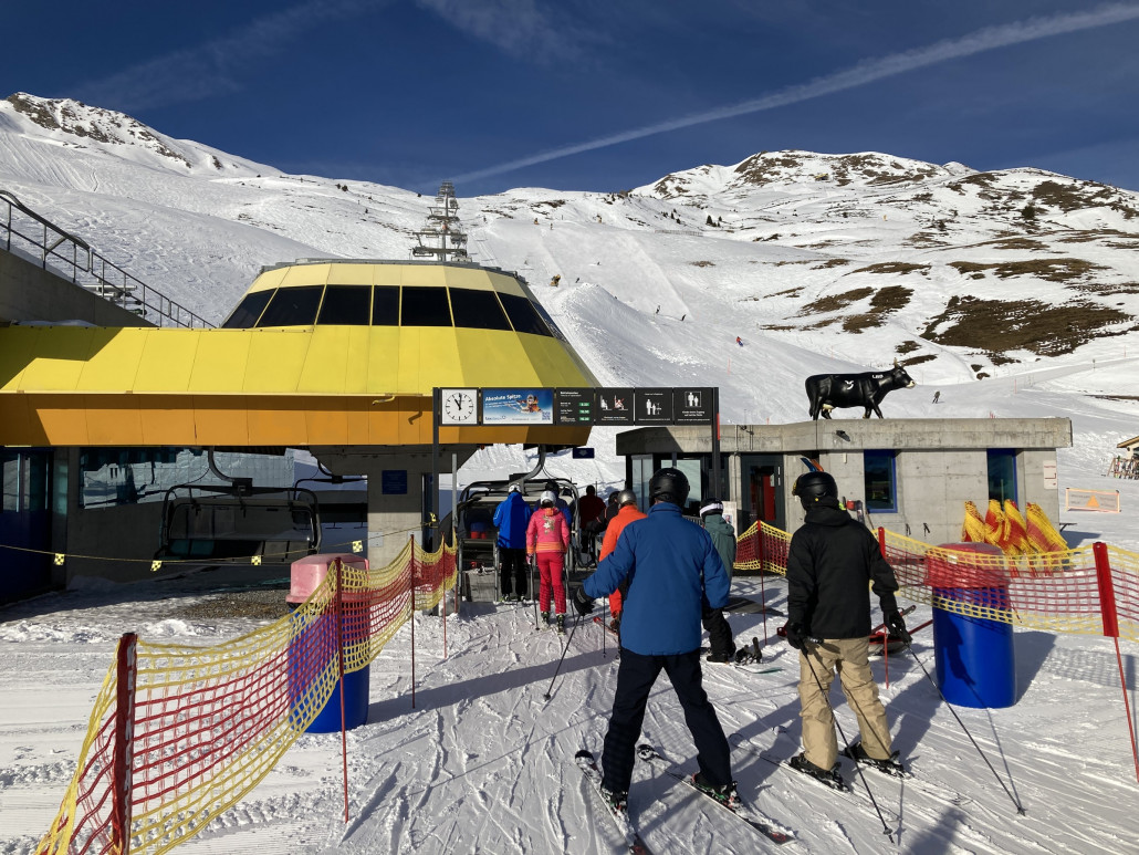 Zeitweise war es gespenstisch leer, wie hier um 11 Uhr am Lavoz