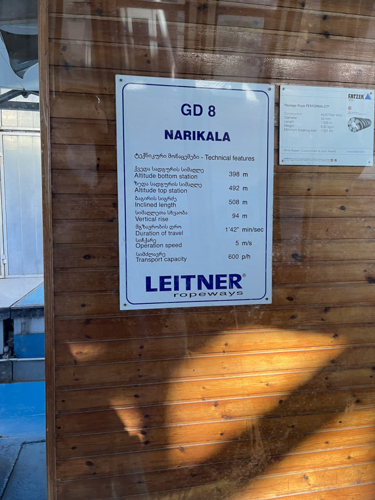 Das Bild für die „Technologen“ unter Euch - Daten zur Bahn - darf ja nicht fehlen…