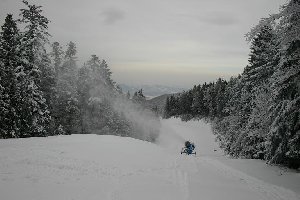 ... und unterhalb des Zwischeneinstieges. Der war heuer übrigens nur 1 Tag in Betrieb ;-)