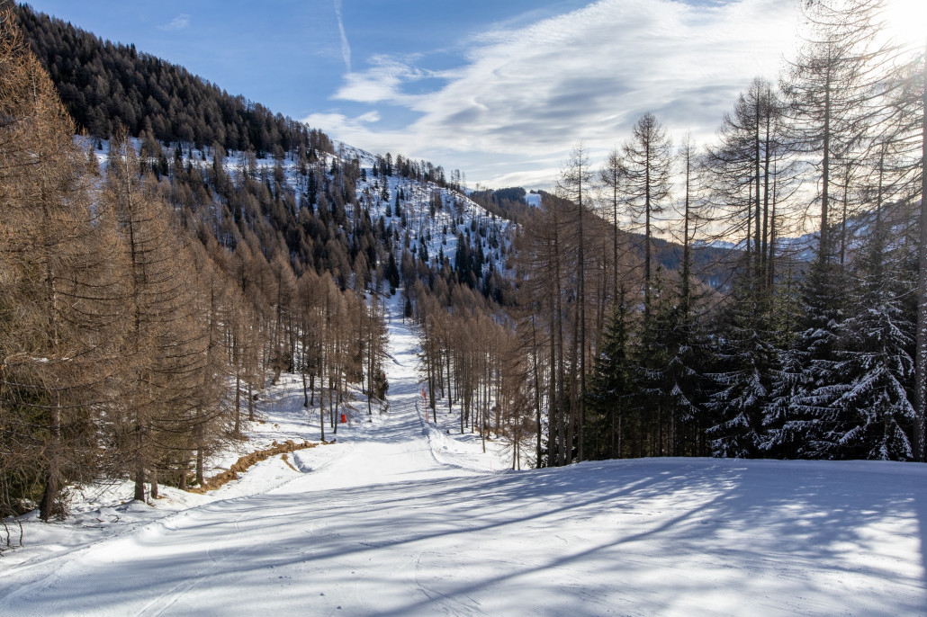 Auf der 11 kurz nach der Lärchenhütte.