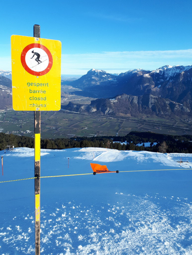 Schwarze Piste Schwamm