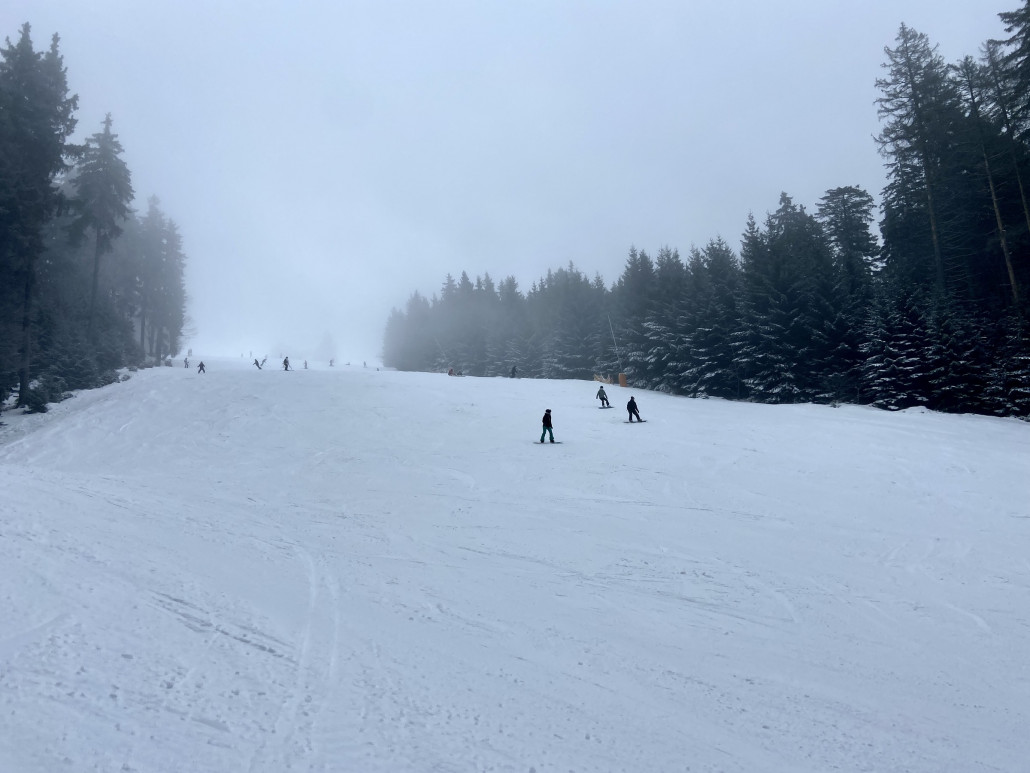 …und bergwärts gesehen