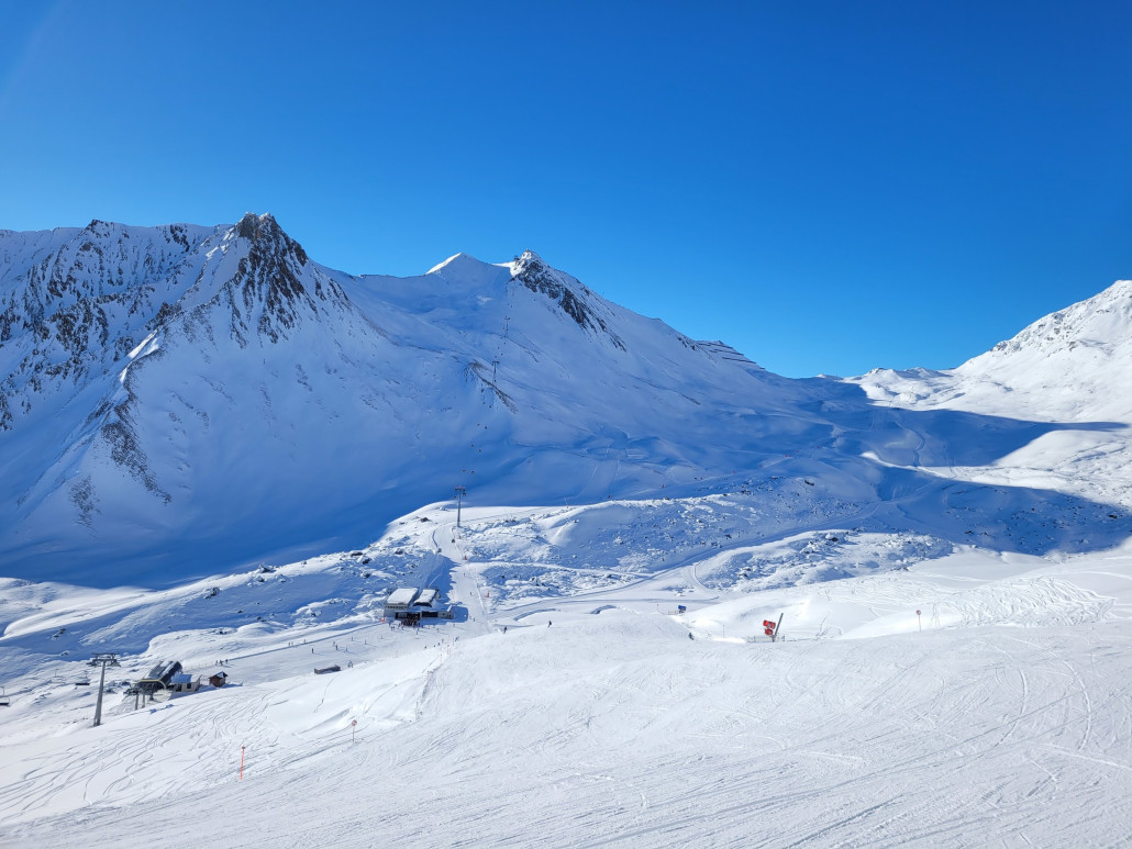 Dann, dachten wir, geht es hinter in den Masner... nix da. Das dauert uns zu lange.