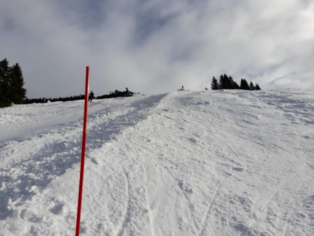 Unterhalb der "Vereinigung" 112 &amp; Talabfahrt Westendorf oberhalb der Mittelstation
