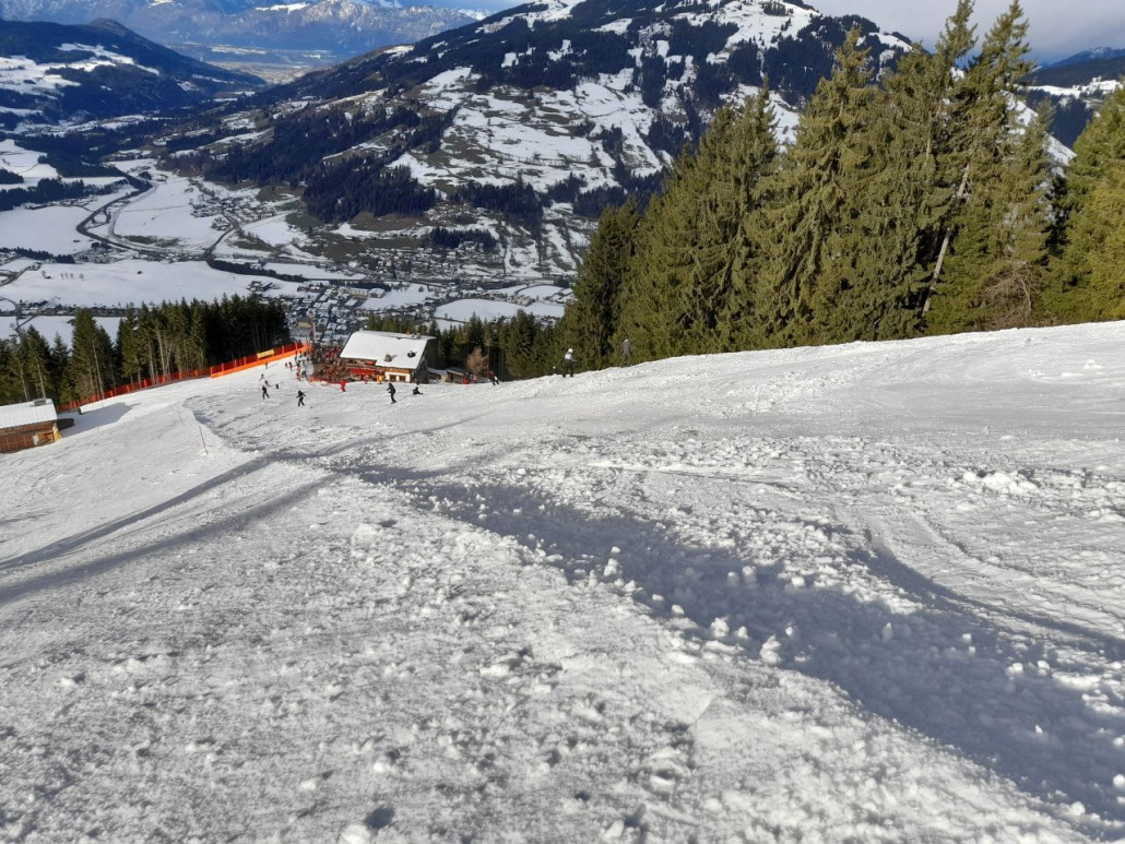 Blich Richtung Mittelstation Westendorf