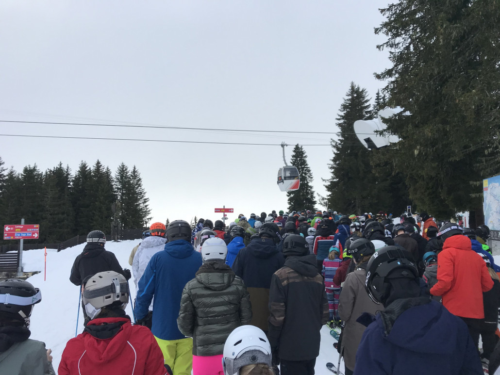 Dichtestress am Curnius-Sessel