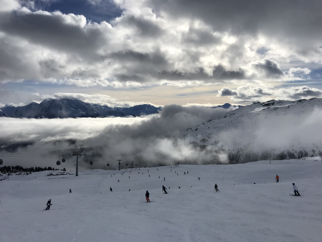 Die Aufhellungen werden grösser