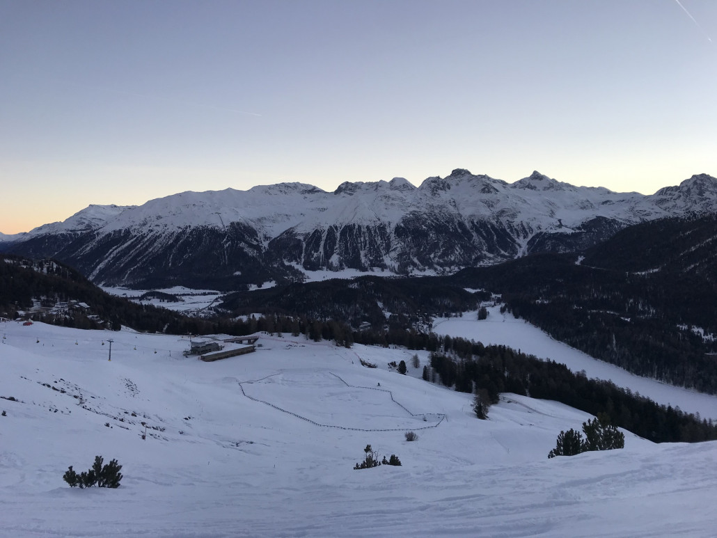 -5° im Tal. Auf Signal dann aber deutlich wärmer