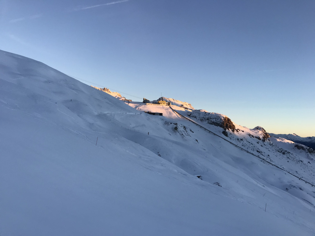 Die Corviglia erwacht