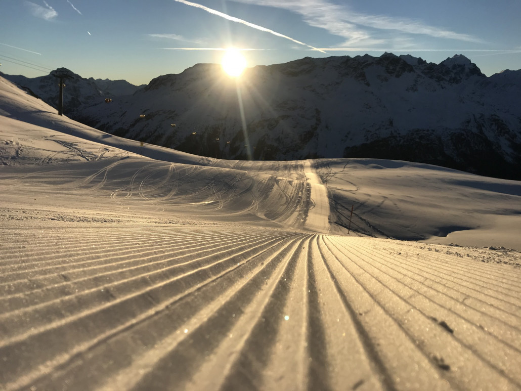 Dass die Schneeverhältnisse so gut sind, hätte ich nicht gedacht