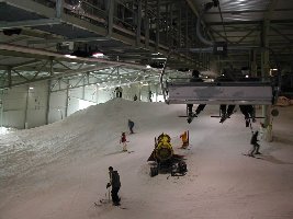 Starthang Piste 3 mit Schneekanone