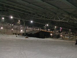 Die leider geschlossene Skihütte