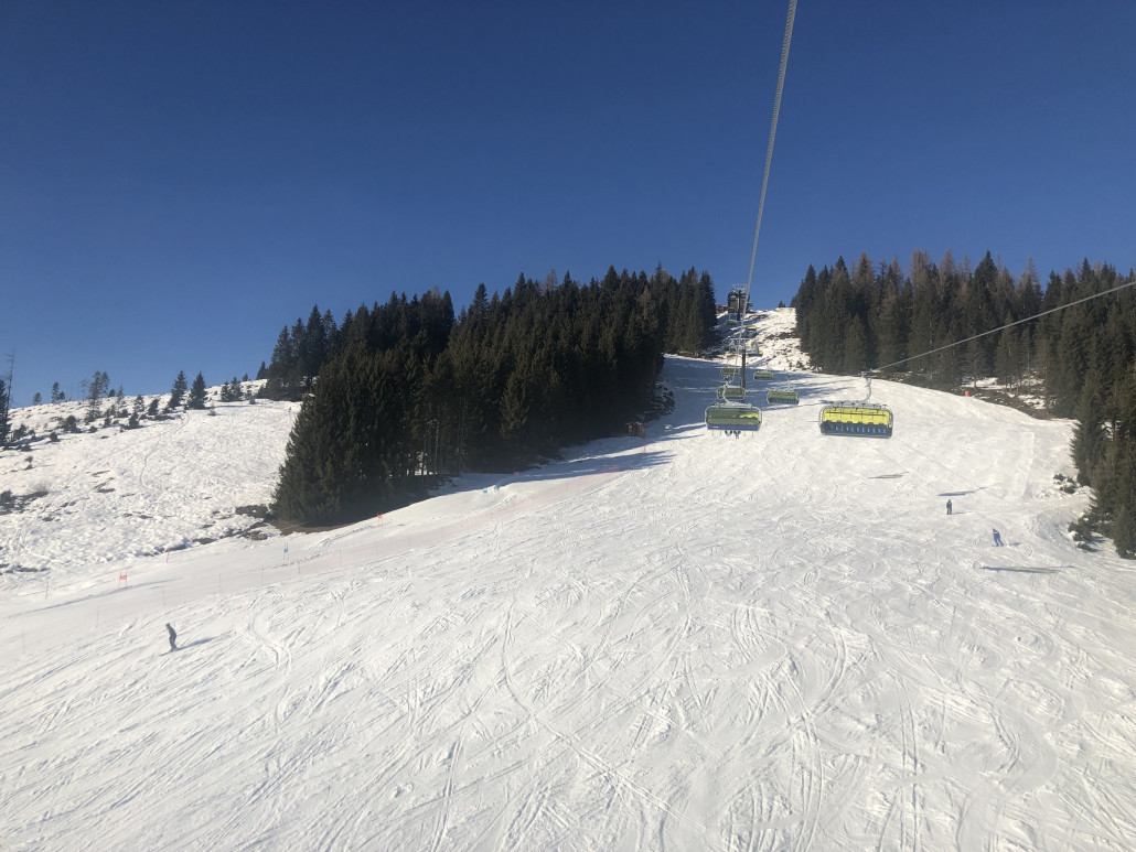 Eine Skimovie Strecke wurde auch noch gebaut