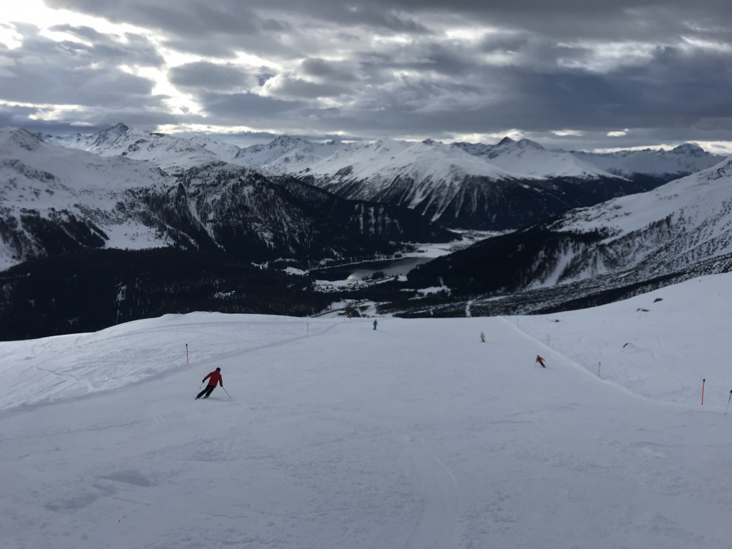 Gotschna, die Sonne kommt langsam