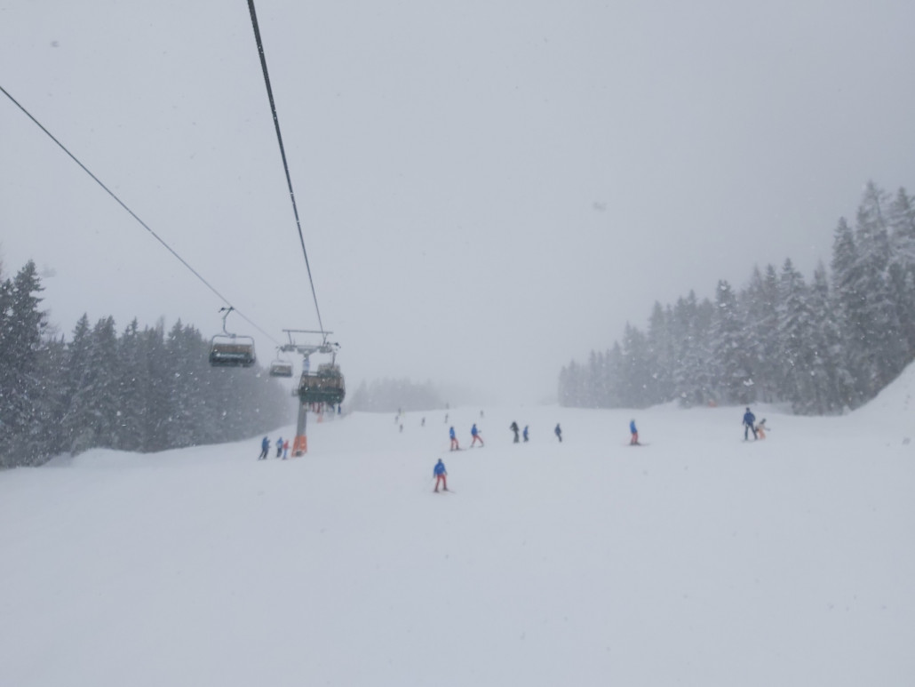 Seppnjet und ab runter zur Preunegg. Es sollte eigentlich schöner werden....