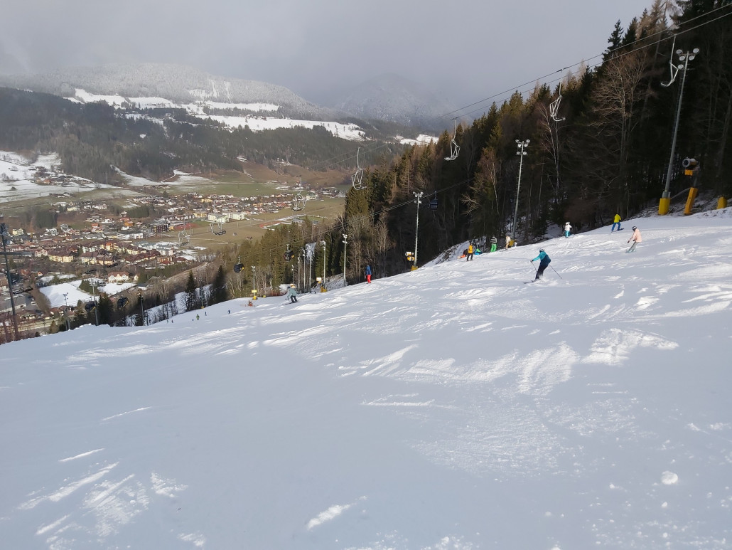 Die Eins auch schon abgefahren, doch noch von der besseren Seite.