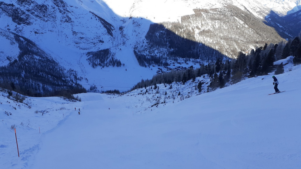 2 Galen (rot) morgens noch schön leer und frisch präpariert