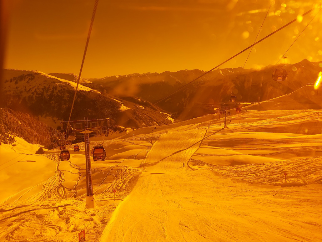 Ging gleich zwei mal Schuss über die Wellen. Noch sehr griffig.