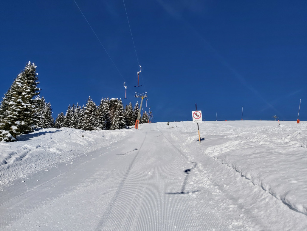 Sehr interessante Abfahrt und griffig. ;D