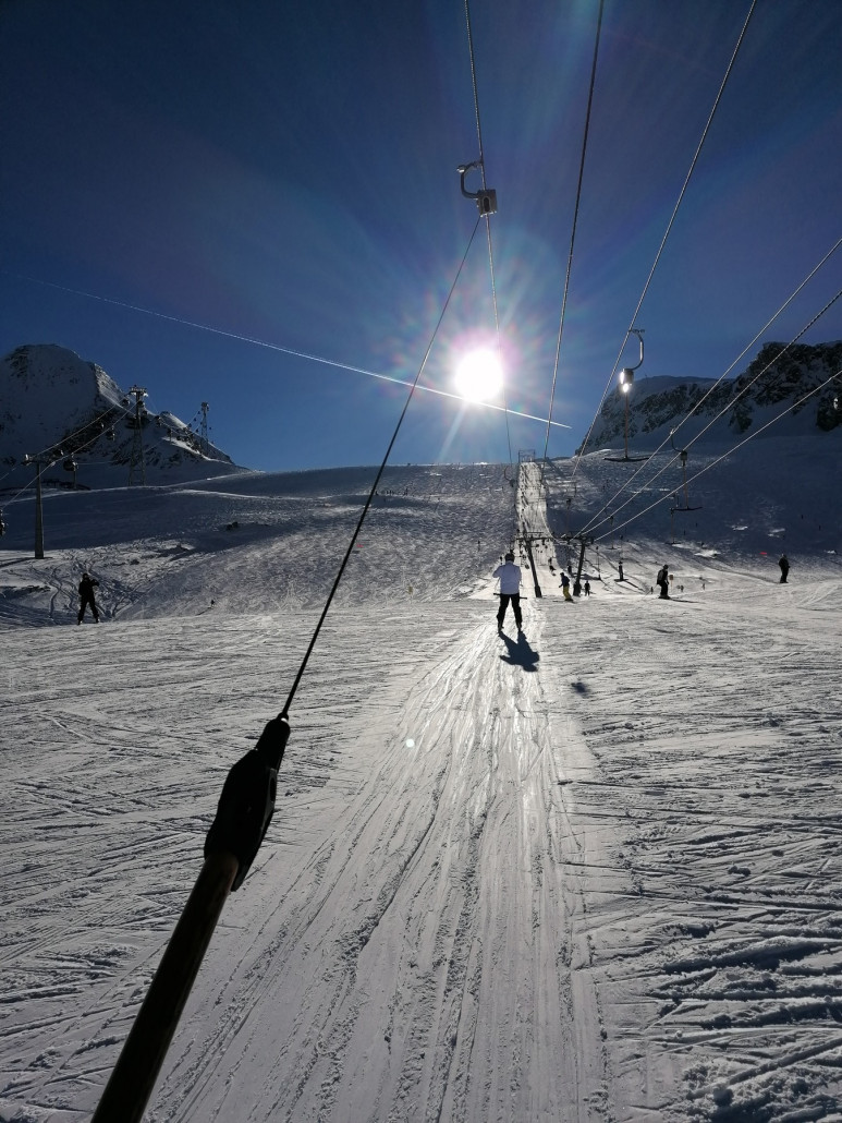 Wieder der Sonne entgegen