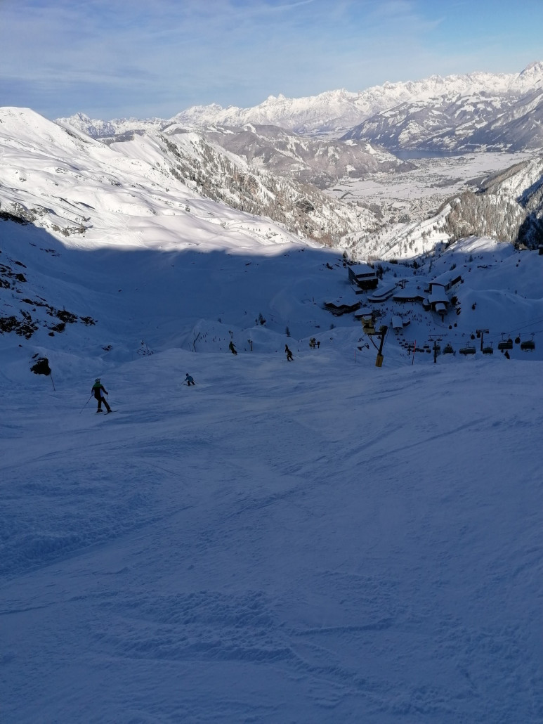 Letzte Abfahrt für heute.<br />Black Mamba mit sehr vielen Hügeln