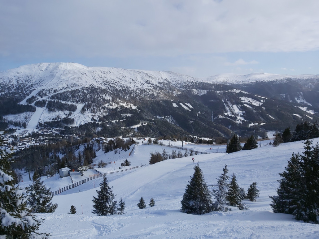 Nach insgesamt sechs Abfahrten wechseln wir mal rüber.