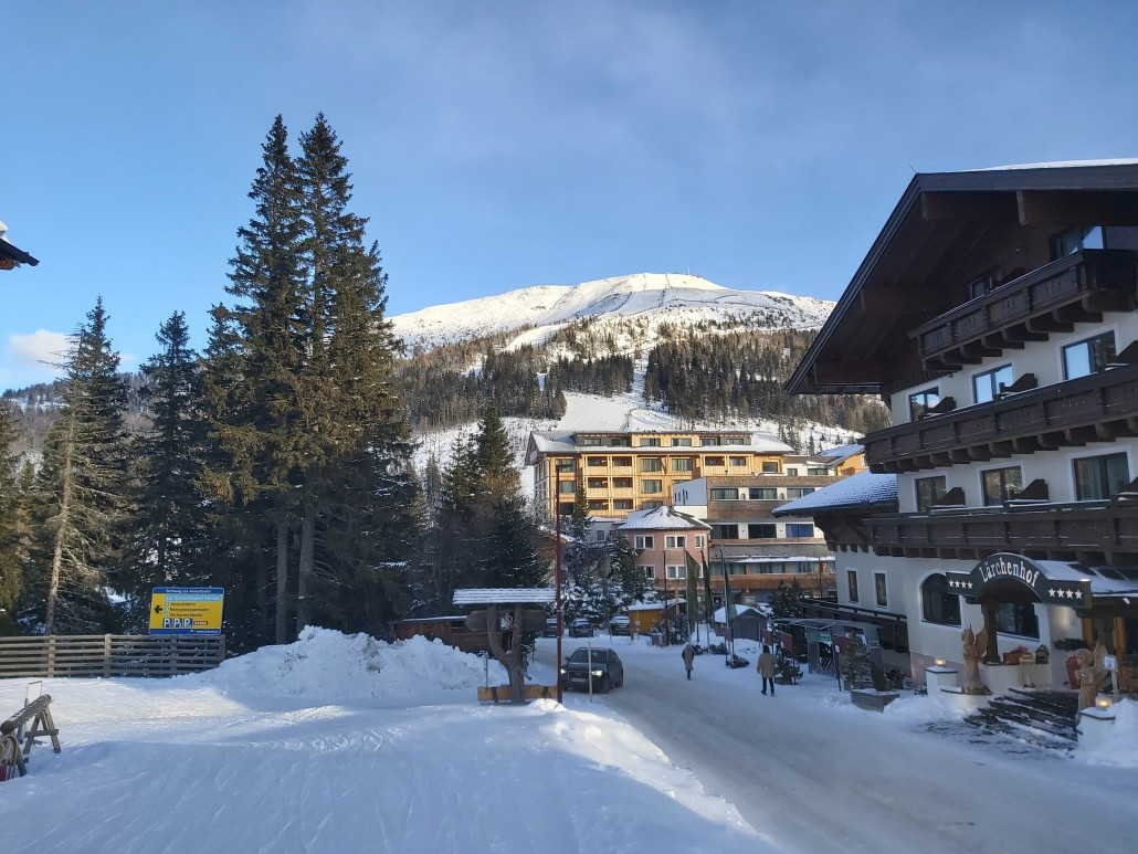 Auch das Wetter wechselte zum besseren.