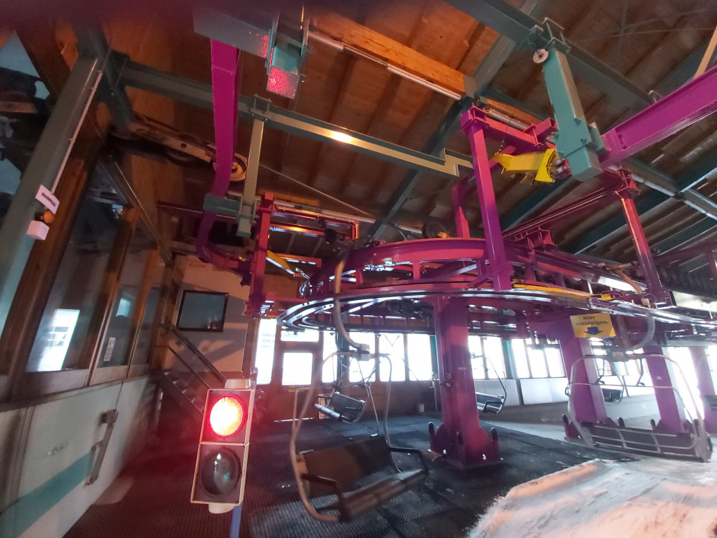 Talstation der Aineck, wo der Ersatz schon fix und fertig im Aktenschrank aufbewahrt wird.