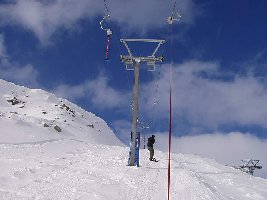 Im Pipelift. Hersteller Bartholet. Gehänge Borer Hydro Mini