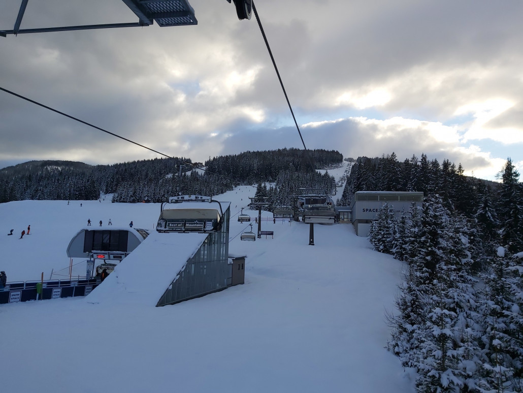 Der obligatorische Wechsel zum längeren Spacejet 2.