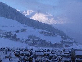 Blick auf Hintertux (22.11.)